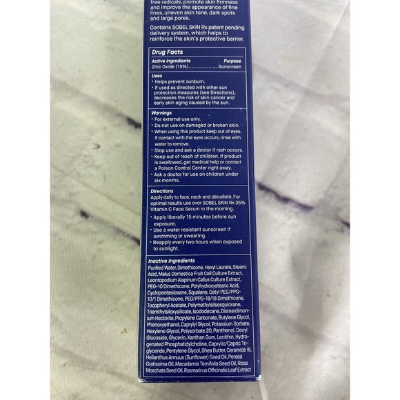 Sobel Skin Rx Plant Stem Cell Day Cream with Sunscreen SPF 30 1.7 oz 50ml NEW - Picture 8 of 8